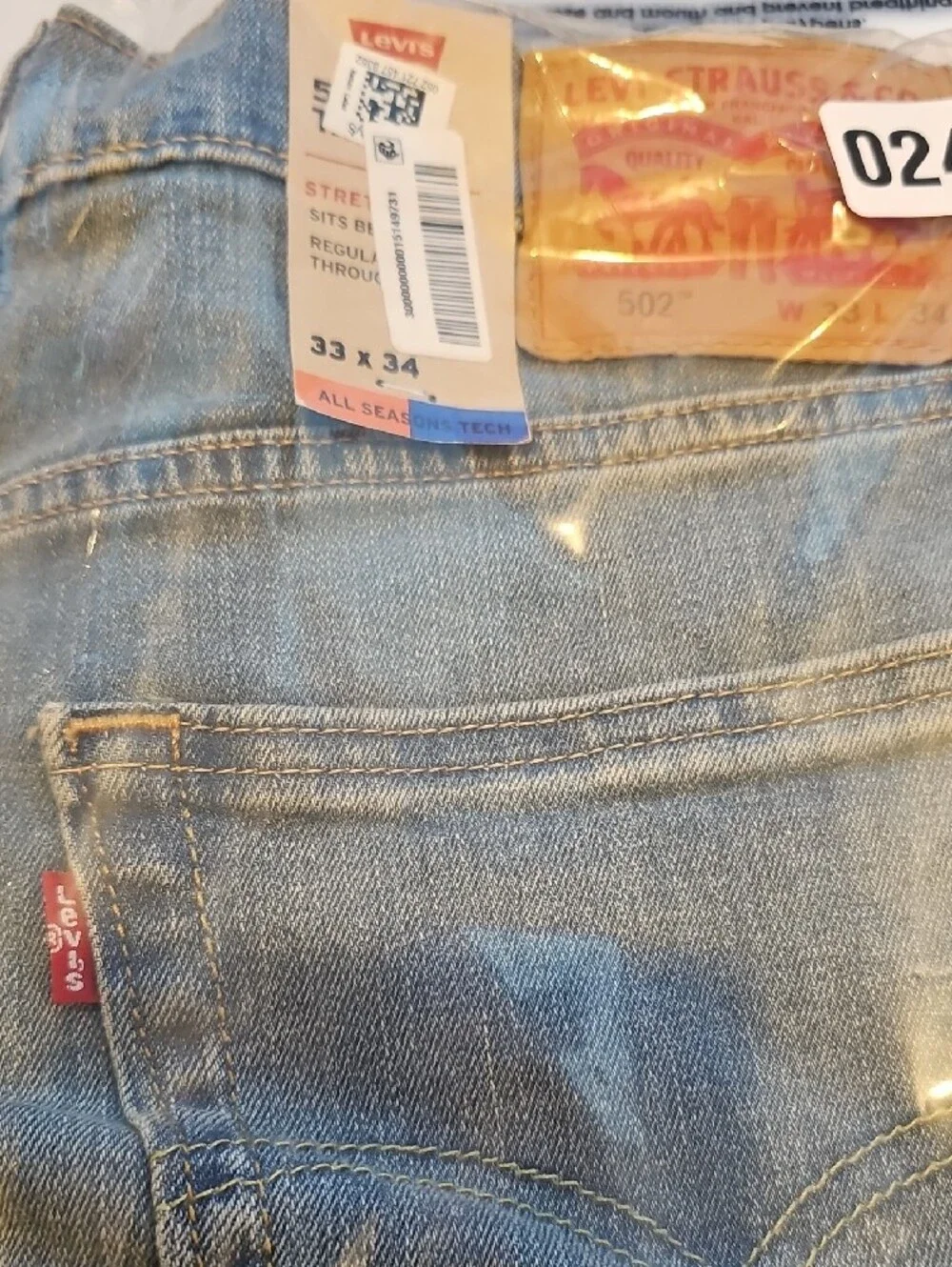 Levi's Men's 502 All Season Tech Jeans NWT